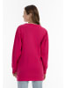 myMo Damen Sweatshirt in Dunkelpink