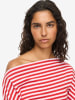Noisy may One-Shoulder-Top in Goji Berry1