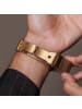 Holzkern Unisex-Armbanduhr Automatik Inverno Marmor/Goldfarben