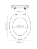 RIDDER WC-Sitz Shell mit Soft-Close weiß