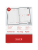 BRUNNEN Buchkalender 795 A5 1 Tag/Seite Leder schwarz 2026