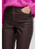 b.young Stoffhose BYKATO BYKIKO PANTS - 20811796  Hose in Leder-Optik mit weitem Bein in Braun