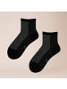 Kunert Socken Sparkling Essential weich in Black
