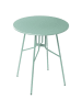 Beliani Runder Tisch TALTAL in Grün - (W) 64 x (H) 76 x (L) 64 cm