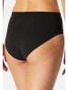 Schiesser Slip Unique Cotton in Schwarz