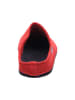 Tofee Pantoffel in rot