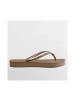 Havaianas Chanclas Slim in Golden