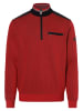 Bugatti Sweatshirt in rot marine