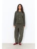 soyaconcept SC-BINDI 22 Hemd mit Struktur und Knopfverschluss in Forest Night