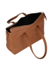 Plevier Edge Aktentasche RFID Schutz Leder 40 cm Laptopfach cognac
