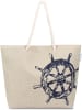 normani Bequeme Sommer-Umhängetasche, Strandtasche in Vintage Starboard