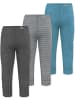 Normani Outdoor Sports 3er Pack Baby Merino Hose Unterhose „Tutira“ in Blau/Grau/Anthrazit