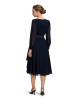 Vera Mont Cocktailkleid mit Gürtel in Night Sky