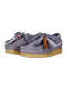 Clarks Schnürschuhe Wallabee in 4101D Purple Interest