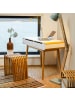 relaxdays Schreibtisch in Weiß - (B)100 x (H)73 x (T)45 cm
