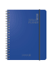BRUNNEN Lehrerkalender 1 Woche/2 Seiten 2025/2026 ca. A5 17x24cm Baladek blau
