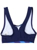 Aquarti Mädchen Sport Bikini Racerback Bustier & Bikinislip in blau Modell 1