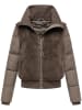 Navahoo Fleecejacke Teddyzone 14 in Stone Brown