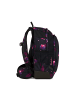 Satch Schulrucksack-Set AIR Mystic Nights 2-teilig in Schwarz/Rosa
