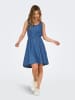 ONLY Kleid in Medium Blue Denim
