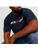 Jack and Jones JJECORP Logo Tee SS Crew Neck NOOS PLS in Dunkelblau