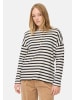 Camel Active Langarmshirt mit Knopfverschluss in Kaviar