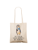 Mr. & Mrs. Panda Schultasche Pinguin Lolli mit Spruch in Creme