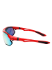 YEAZ SUNRAY sport-sonnenbrille rot/schwarz/rot in rot