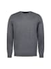Roy Robson Strickrundhalspullover Merinowolle - Easy Care in SILVER
