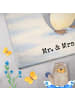 Mr. & Mrs. Panda Gästehandtücher Pinguine Kuscheln Design mit Sp... in Weiß