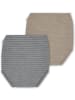 Normani Outdoor Sports 2er Pack Baby Merino Windelhose Tokoroa in Beige/Grau