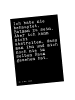 Mr. & Mrs. Panda Postkarte Ich habe nie behauptet,... mit Spruch in Schwarz