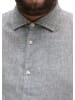 Marc O'Polo Haifischkragen-Hemd shaped in Medium Blue