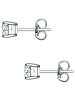 Trilani Ohrstecker Sterling Silber Zirkonia weiß in silber