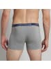 Tom Tailor Boxershorts 3er Pack in Grau / Weiss / Navy