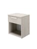 CALICOSY Nachttisch CYRUS in Helles - (W)43  x (H)50  x (L)cm