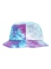  Flexfit Bucket Hat in purple turquoise