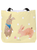 Mr. & Mrs. Panda Tasche Hasen Muschel ohne Spruch in Gelb Pastell
