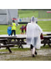 relaxdays 30x Regenponcho in Blau