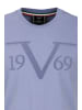 19V69 Italia by Versace Rundhalsshirt Stefano in violett