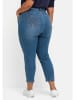 sheego Schmale 7/8-Jeans in blue Denim
