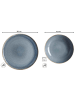 Ritzenhoff & Breker 8er Set Tafelservice Skagen Stone in grau