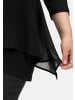 sheego 3/4-Arm-Shirt in schwarz