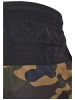 Urban Classics Badeshorts in blk/woodcamo