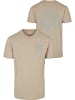 Mister Tee T-Shirt "Hemisphere Tee" in Beige