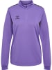 Hummel Halbreißverschluss Sweatshirt Hmlauthentic Multisport Damen in DAHLIA PURPLE/ASPHALT