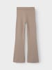 name it Bootcut Stretch Schlag Stoffhose mit Gummizug NKFFRIKKALI in Braun