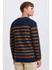 INDICODE Strickpullover IDPanloop 35840MM modischer Strickpullover in dunkelblau