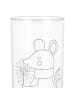 Mr. & Mrs. Panda Wasserglas Maus Weihnachten ohne Spruch in Transparent