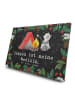 Mr. & Mrs. Panda Adventskalender Panda Campen mit Spruch in Kreidetafel